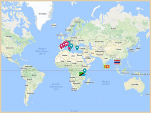 Carte du monde