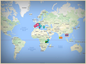 Carte du monde